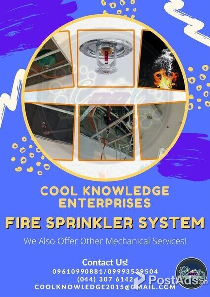 CKE ** Supply and Installation for Fire Sprinkler System