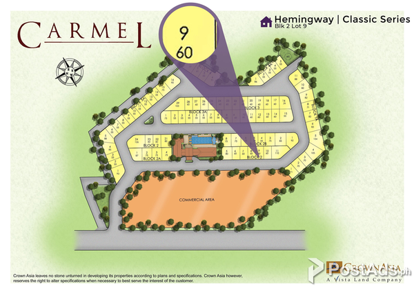 Townhouse for Sale! (Carmel by Crown Asia Properties)