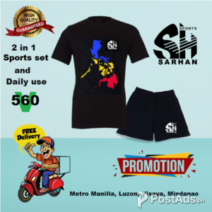 Exclusive SARHAN 2 in 1 sports terno | PostAds PH