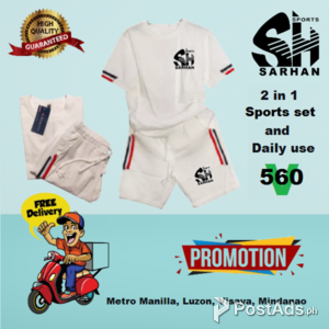 Terno 2 in 1 shirt and short >> Free delivery | PostAds PH