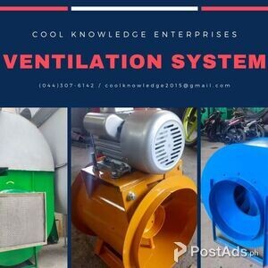 Supply/Installation - Ventilation(Blowers) System | PostAds PH