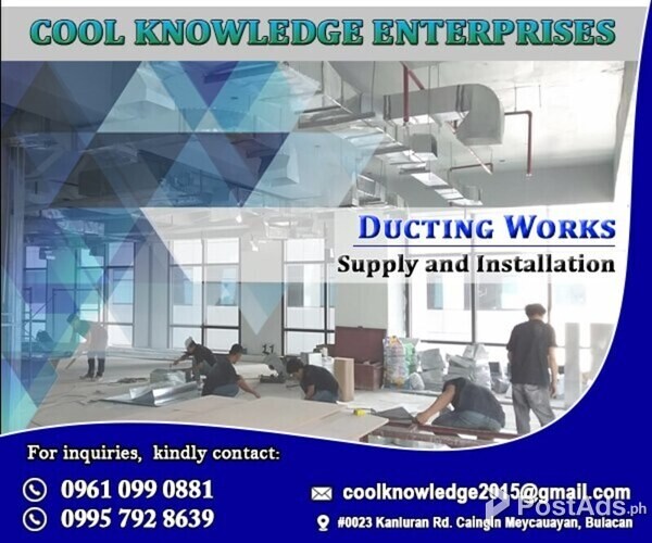 Supply/Services - Ducting Works ** CKE Bulacan