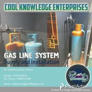 Supply/Services - Gas Line System** CKE Bulacan | PostAds PH