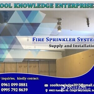 Services/Supply - Fire Sprinkler System ** CKE Bulacan | PostAds PH