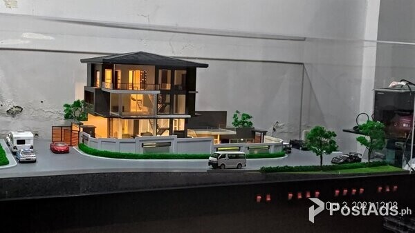 Architectural miniature scale model maker