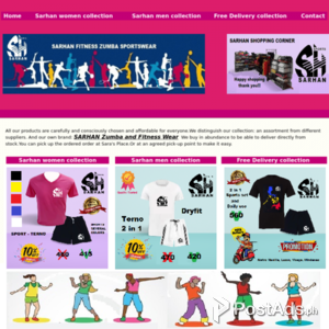 Fitness, Zumba, Sports clothing. | PostAds PH