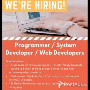 Programmer | PostAds PH