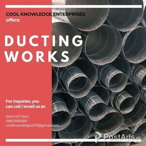 Supply and Installation - Ducting - Bulacan | PostAds PH