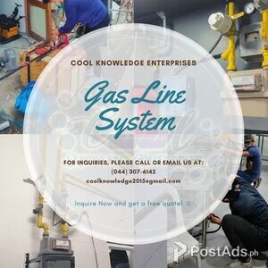 Gas Line System / Supply & Install | PostAds PH