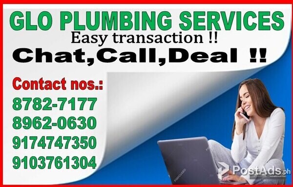 GLO MALABANAN YOUR 24/7 PLUMBING AND SIPHONING SERVICE