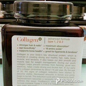NUTRAWISE COLLAGEN TYPE 1, 2 & 3 MADE IN USA 390 TABLETS | PostAds PH