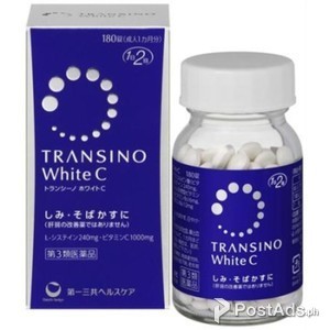 TRANSINO WHITE C 180 Tables – Made in JAPAN | PostAds PH