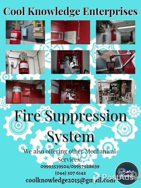 Services - Fire Suppression w/Installation and Supply