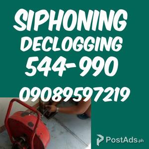 malabanan siphoning pozo negro plumbing services cleaning | PostAds PH