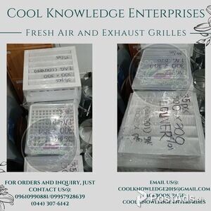Supplies/Installation - Fresh Air and Exhaust Air Grilles | PostAds PH
