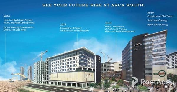 3 BR w/ balcony Pre-selling in Avida Towers Vireo Arca South Taguig