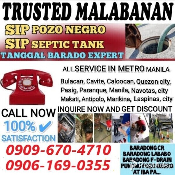 Malabanan Taguig city siphoning services.09096704710