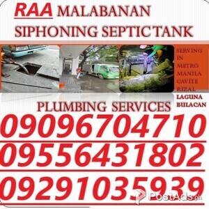 RAA Excavation and plumbing services makati city.09291035939 | PostAds PH