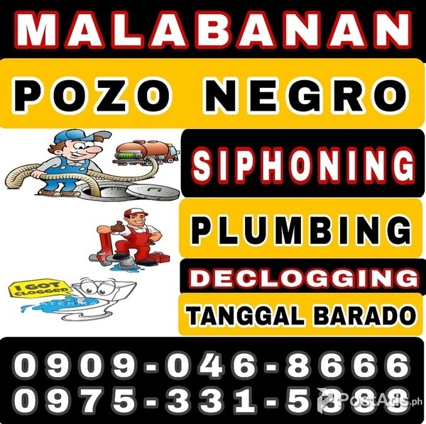 09090468666 CALOOCAN MALABANAN SIPHONING POZO NEGRO DECLOGGING