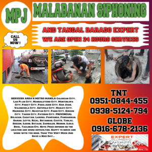 Malabanan Siphoning Septic Tank & Plumbing service in bulacan | PostAds PH