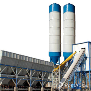 stationary concrete batching plant HZS60 | PostAds PH