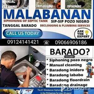 CGA MALABANAN SIPHONING AND DECLOGGING SERVICES 09124141421,;l. | PostAds PH