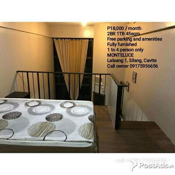Fully Furnished 2 bedroom condo in Silang Cavite Tagaytay