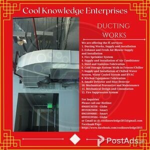 Ducting Works - Meycauayan, Bulacan | PostAds PH