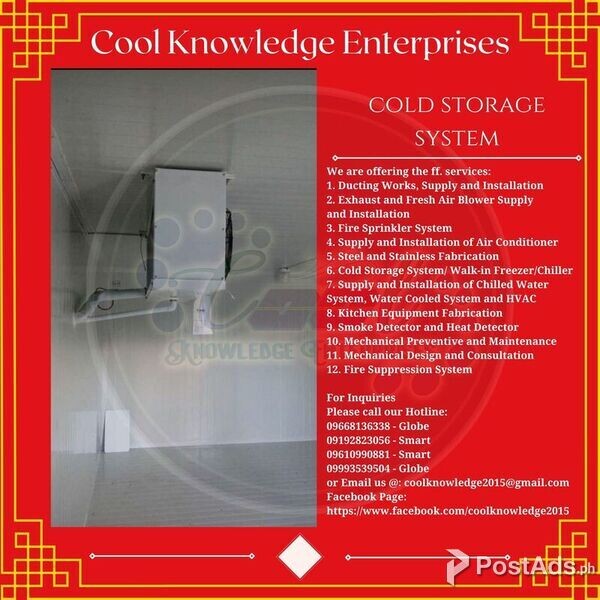 Cold Storage System - Meycauayan, Bulacan