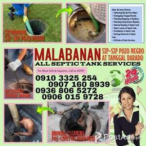 Caloocan 24/7 Malabanan Siphoning Septic Tank Services 09368065272 | PostAds PH