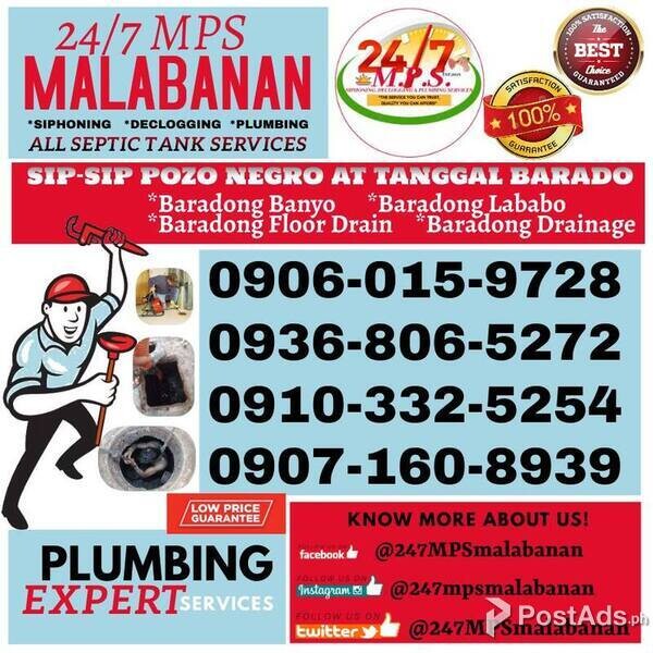 Marikina Malabanan Sip-Sip Pozo Negro at Tanggal Barado Expert 