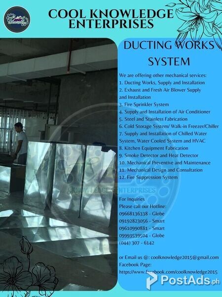 Ducting Works - Marilao, Bulacan