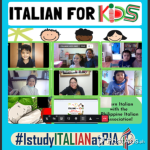 Italian Online Course for KIDS beginner level starting Feb 26 by PIA | PostAds PH