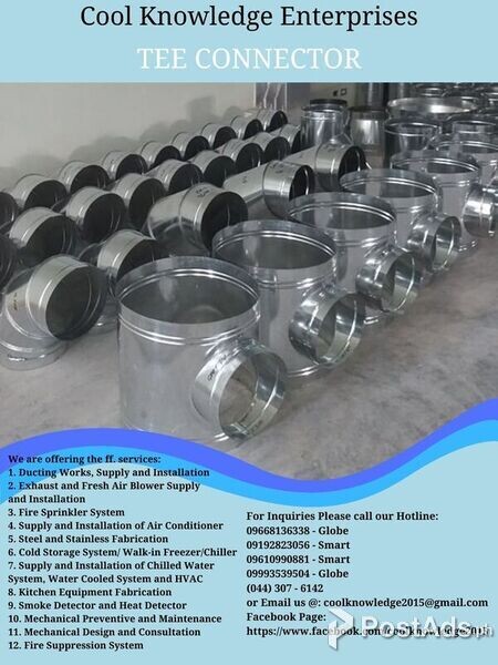 Meycauayan - TEE Connector for Ducting