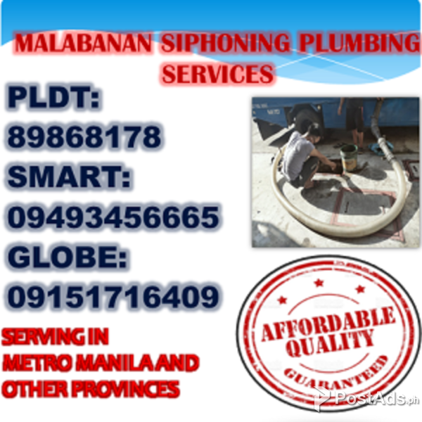 KC Malabanan Siphoning Septic Tank and Declogging Services
