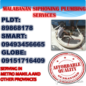 KC Malabanan Siphoning Septic Tank and Declogging Services | PostAds PH