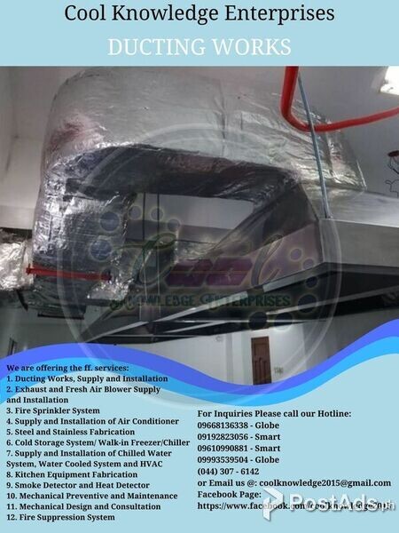Ducting Works Services - Meycauayan