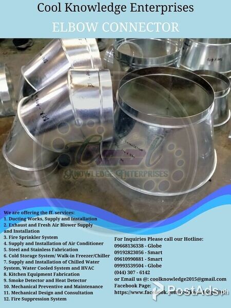 Elbow for Connector(ducting) - Meycauayan 