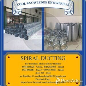 Spiral Ducting Supply & Services Meycauayan | PostAds PH