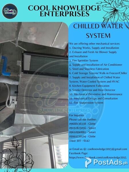 Chilled Water Services Marilao