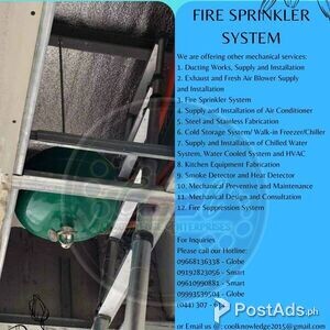 Fire sprinkler Services Marilao | PostAds PH