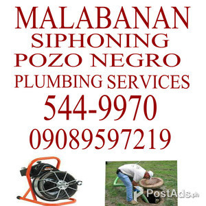 malabanan plumbing siphoning tubero | PostAds PH