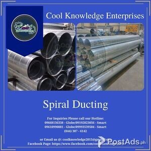 Stainless Spiral Ducting Manila | PostAds PH