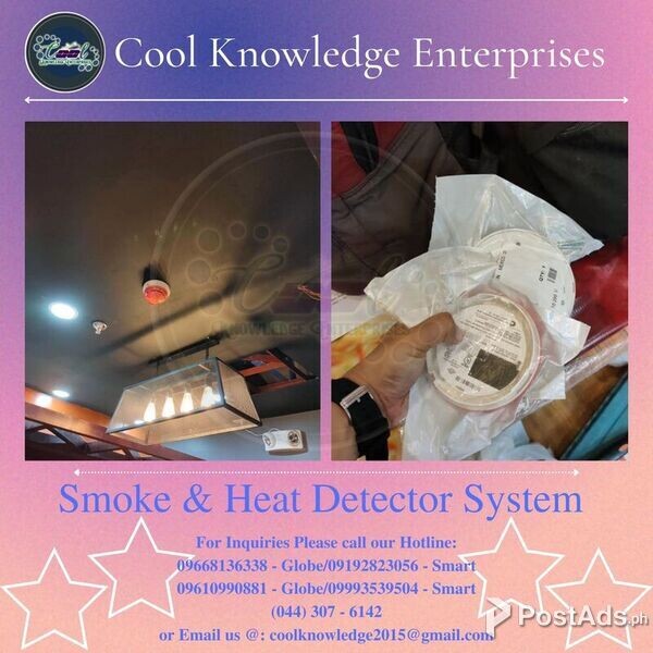 Smoke & Heat Detector System Pampanga