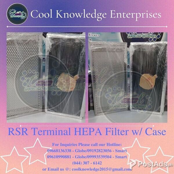 RSR Terminal HEPA Filter W/Case Pampanga
