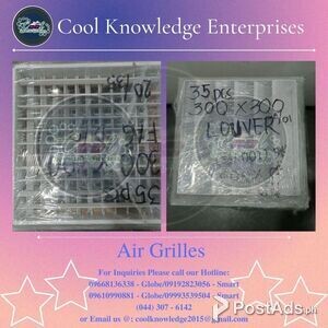 Air Grilles for HVAC Pampanga | PostAds PH