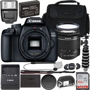 Canon EOS 4000D (Rebel T100) DSLR Camera | PostAds PH