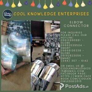 Elbow Connector Ducting Supply&Services Pampanga | PostAds PH