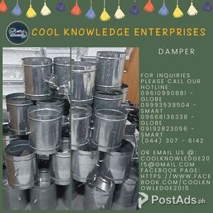 Damper for HVAC Supply&Services Pampanga | PostAds PH
