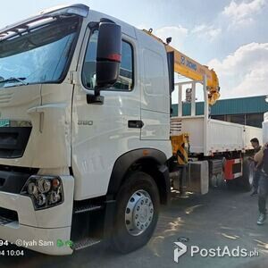 HOWO A7 6X4 BOOM TRUCK 10TONS | PostAds PH